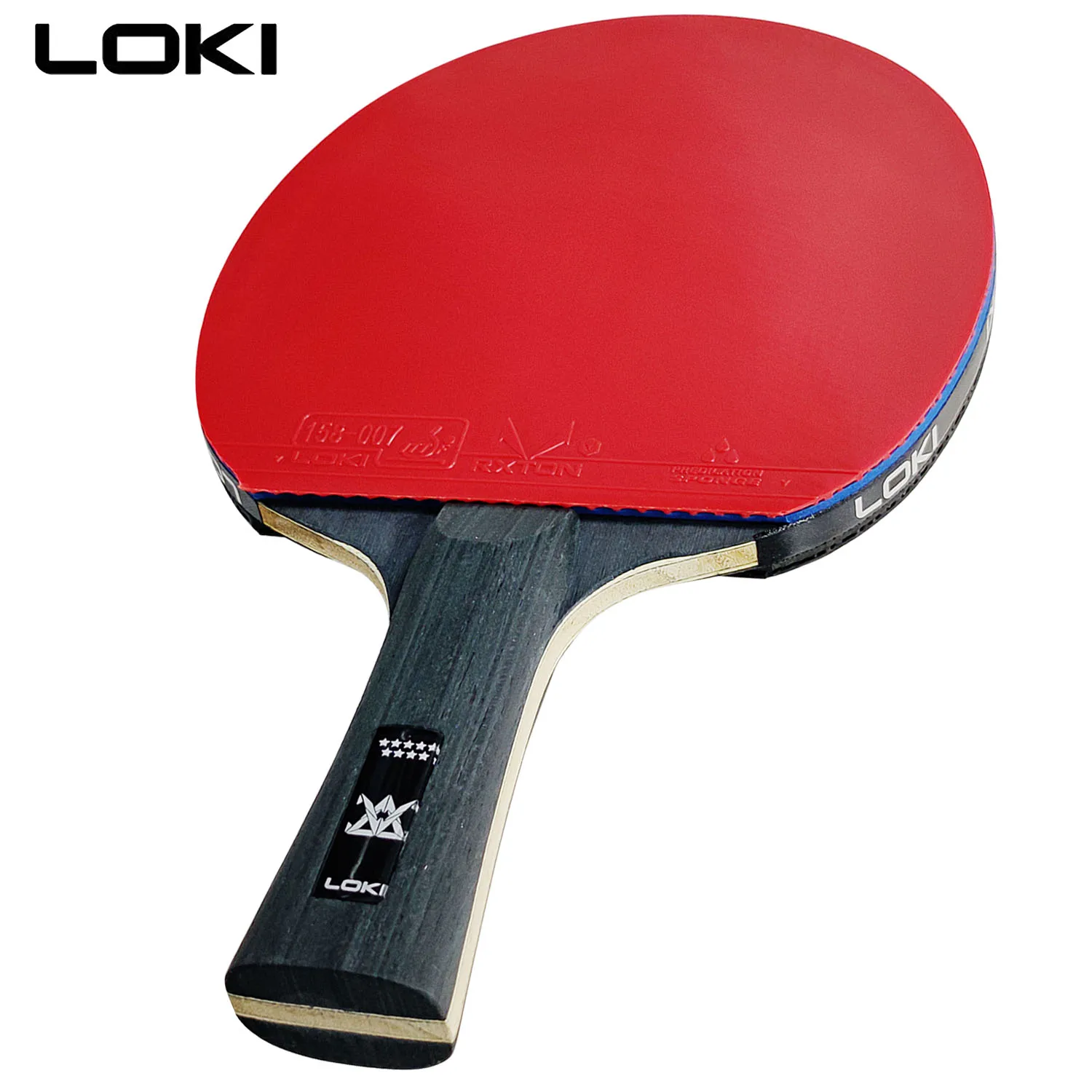 LOKI Racchetta da ping pong a 9 stelle professionale 5 + 2 racchetta da ping pong in carbonio 6/7/8/9 stelle ultra offensiva con gomme adesive