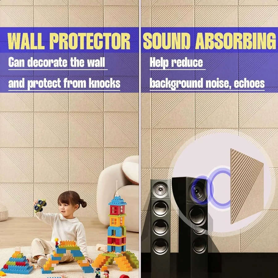 لوح فلين كبير للجدران مقاس 48 بوصة × 36 بوصة 12 عبوة من بلاط الحائط مع علامات تبويب لاصقة آمنة قابلة للإزالة لوحة الفلين للمكتب Pinboard Bu #5