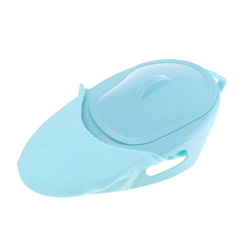 Cuidado Personal portátil PP cepillo de limpieza de colcha juego de almohadillas de algodón sartén de cama ancianos mujeres hombres adultos herramientas de ayuda para incontinencia