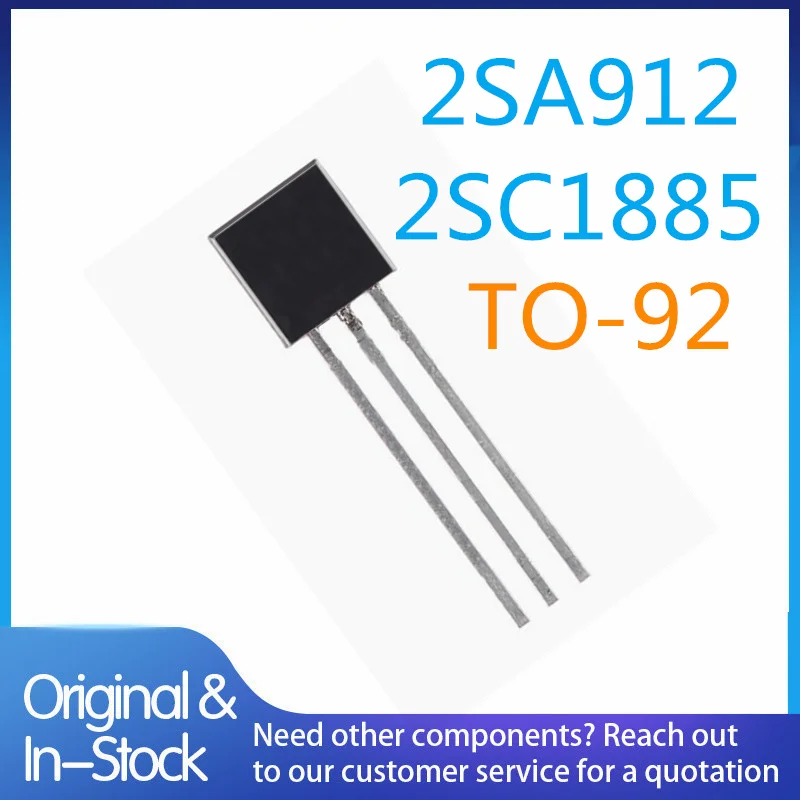 (2piece) 100% New 2SA912 2SC1885 A912 C1885 TO-92