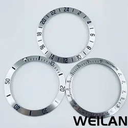 38mm Aluminum Ring GMT Diver's Style Watch Bezel Insert For 40mm Watch Cases Replace Accessory Diving Bezel Ring
