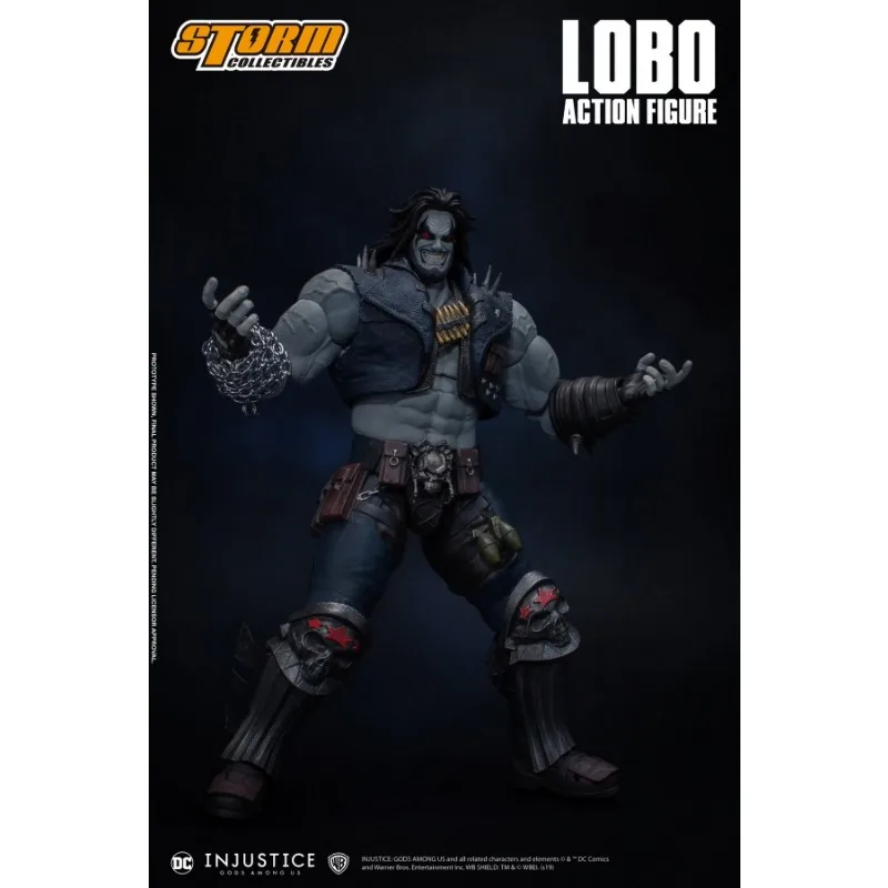 In Stock Original Storm Toys LOBO Injustice Gods Among Us DC 1/12