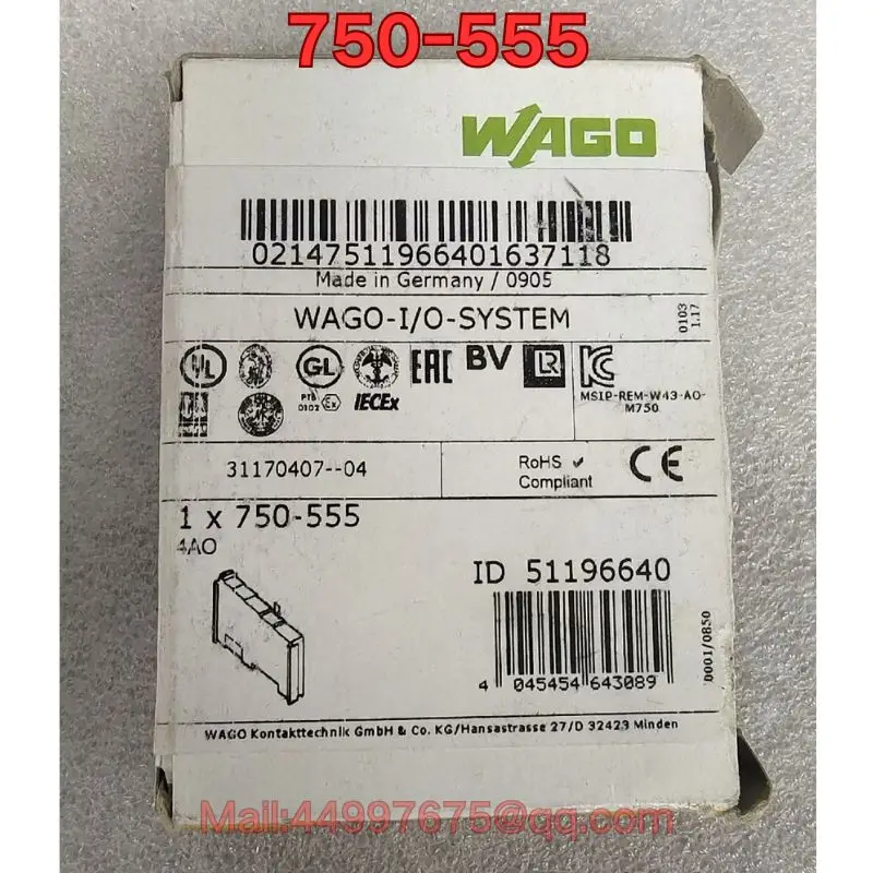 

Brand new 750-555 PLC module