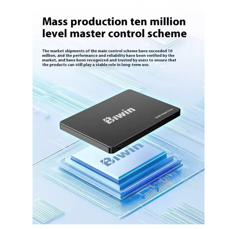 BIWIN M100 SSD 128G 256G 512G 1T 2T SATAIII 2.5'' Unità a stato solido per laptop e desktop