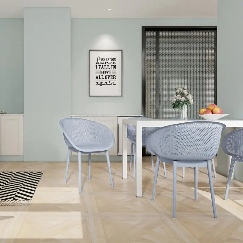 

Комплект из 2 светло-голубого современного шезлонга с белым длинным столом длиной 55 дюймов — всепогодный легкий полипропиленовый пластик в помещении и на открытом воздухе.