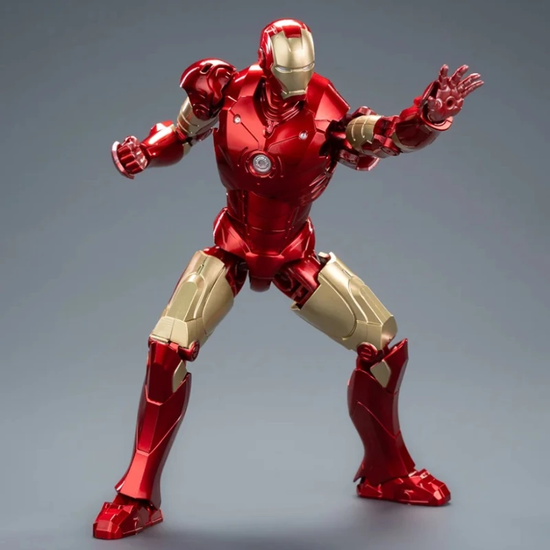 Boîtes aveugles de la série Fanle Infinity Saga: figurines de boîte aveugle de construction de modèles Iron Man Spider-Man et Patriot, cadeau parfait pour les garçons