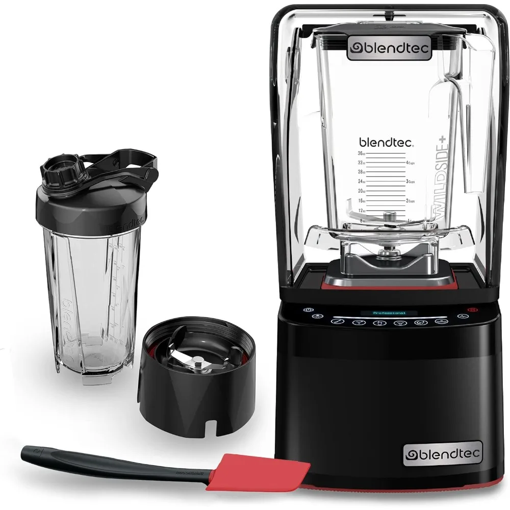 

Professional 800 Blender, 34 oz GO Travel Bottle, 90 oz WildSide+ Jar, and Spoonula Spatula - Kitchen Blender Bundle