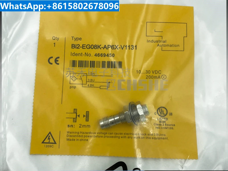 

New Proximity Switch BI2-EG08K-AP6X-V1131 Inductive Sensor