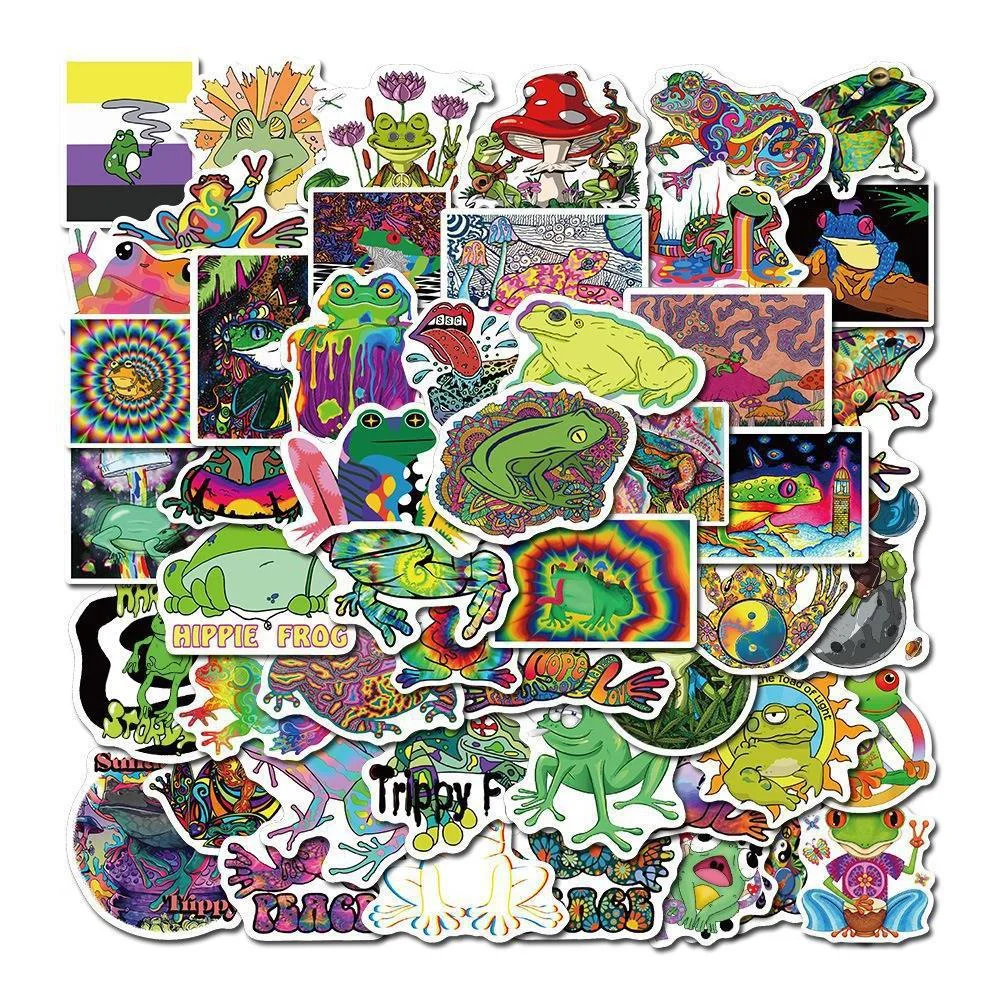 10/30/50PCS Cartoon Animals Stickers Series Cute Small Cow Graffiti frigorifero casco Laptop valigia decorazione fai da te all'ingrosso