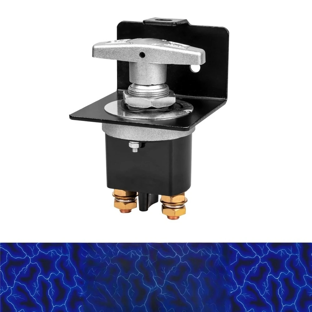 500A Battery Isolator Switch Heavy Duty Master Cut Off 12V 24V 4WD Winch M10 Car RV Truck Power Disconnect Protection
