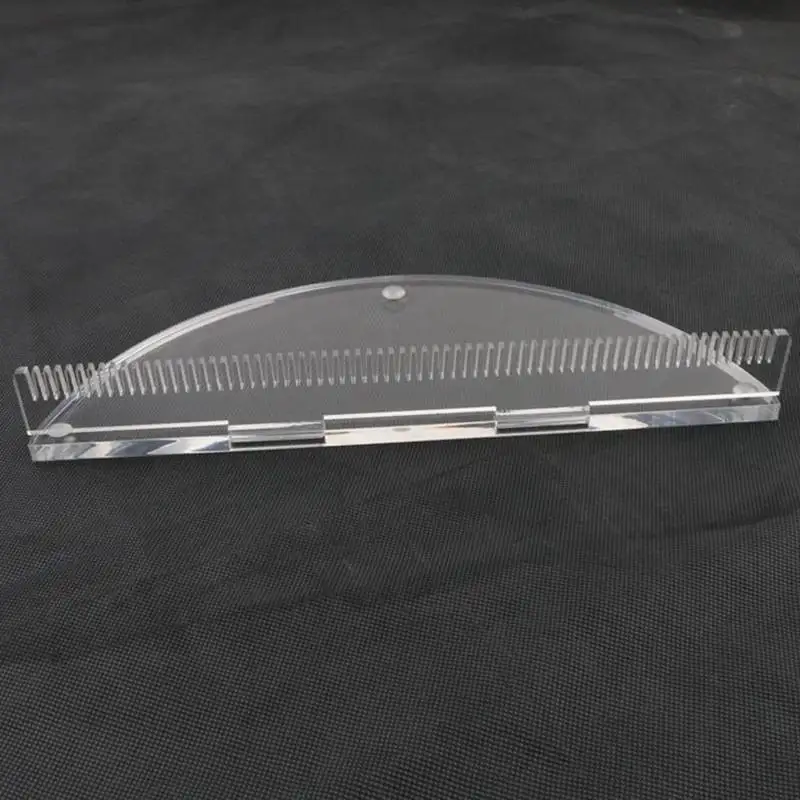 Transparenter Haarstationsständer aus Acryl