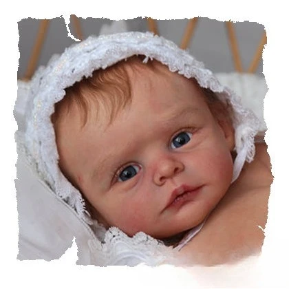 

NPK 20inch Finished Reborn Doll Kit Joleen Lifelike Soft Touch DIY Already Painted Doll Parts