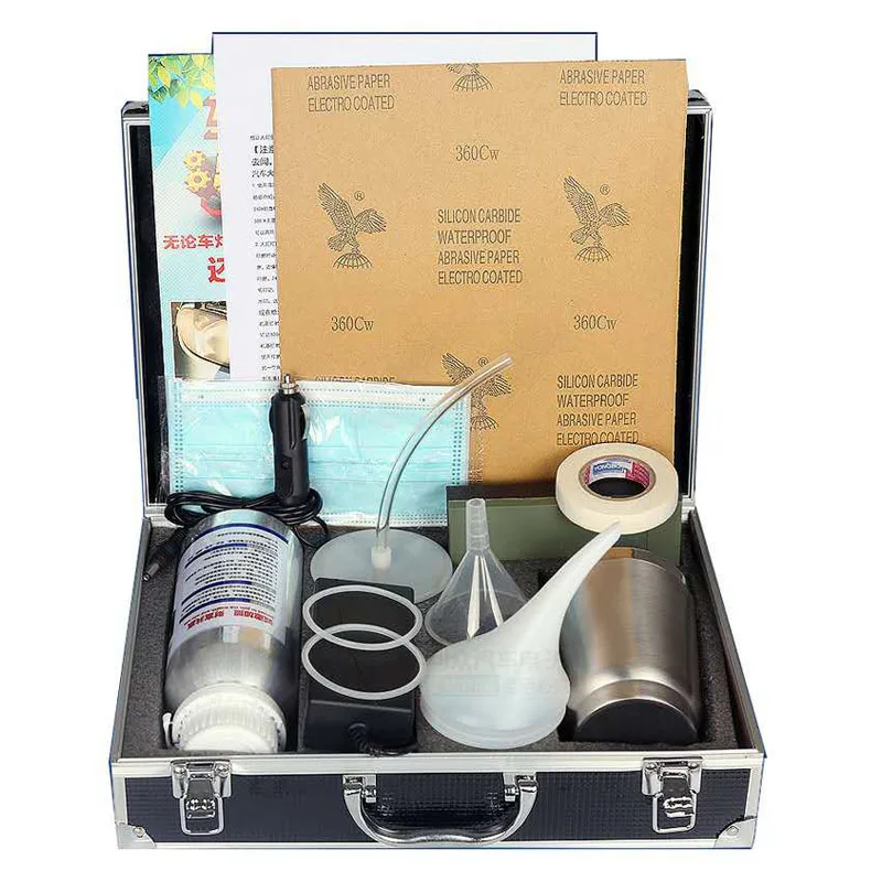 Car Headlight Chemical Polishing Kit 800ML Headlights Liquid Polymer Repair Fluid Scratch Remover Car Headlight Restoration Kit