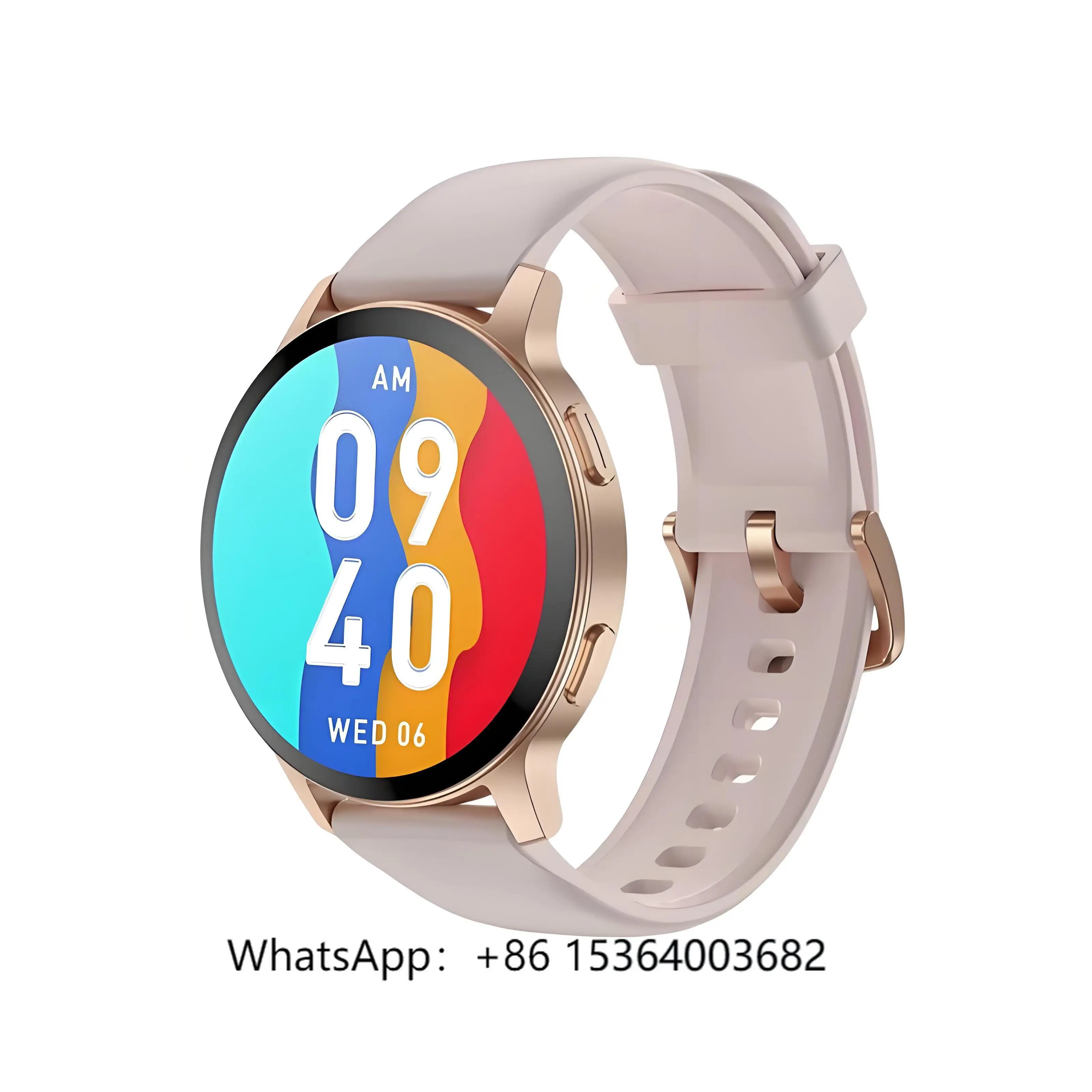 

TJXL-Huaqiang North Healthy Heart Rate Remote Control Alloy Android New Release Cross-Border Smart Watch Bluetooth Phone I