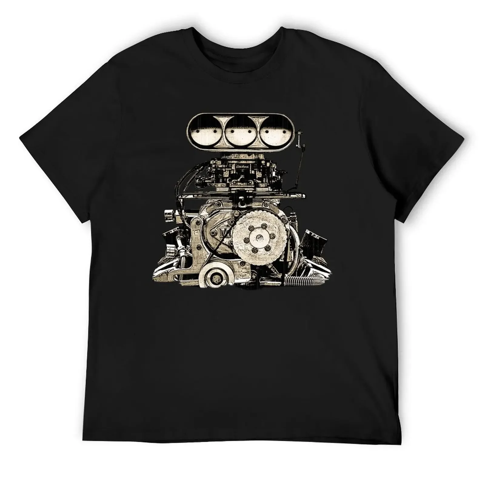 Big block blower T-Shirt anime tshirt new edition Men's t-shirt