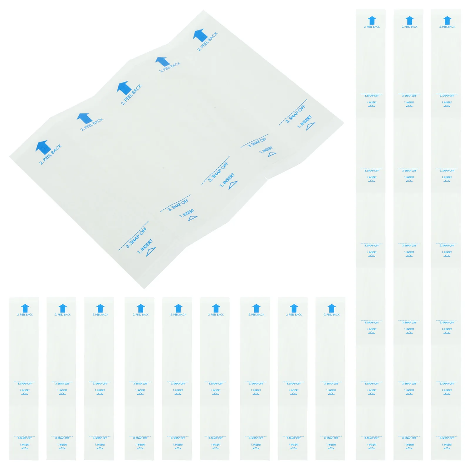 Thermometer Protective Case Storage Digital Halloween Christmas Nurse Nursing Thermometer Thermometer 200Pcs