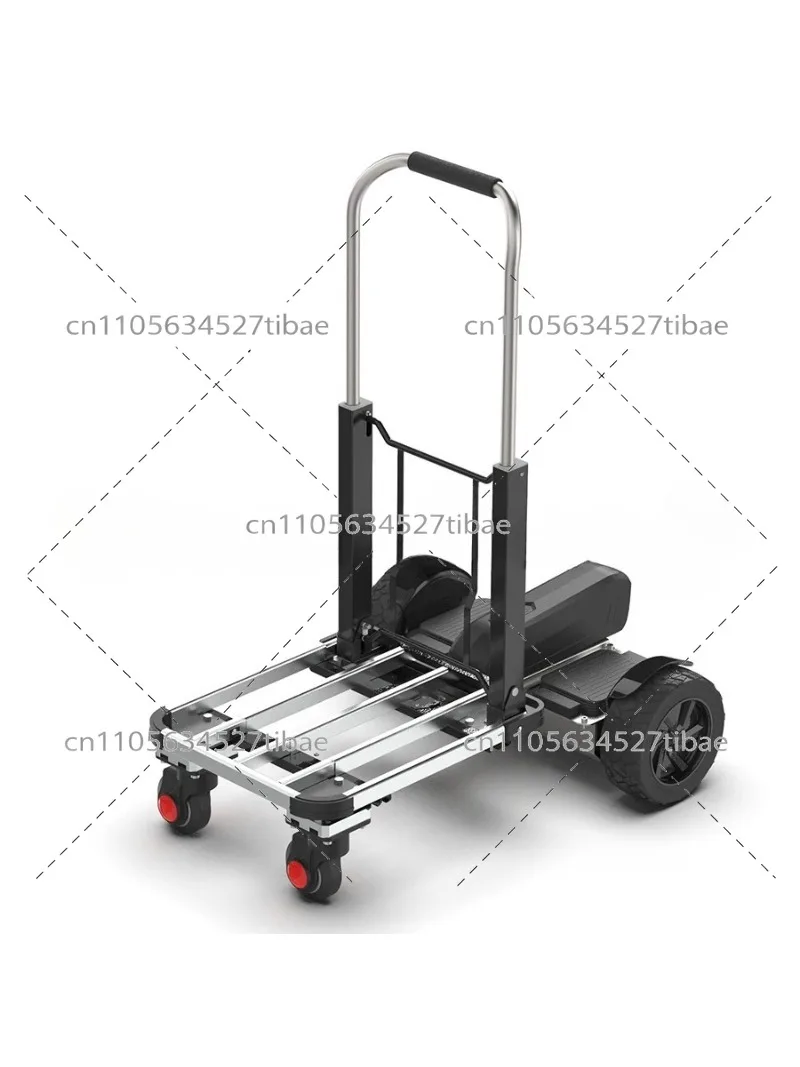 Electric Trolley, Truck Folding and Pulling Goods, Stall Warehouse Trolley, Trolley Express
