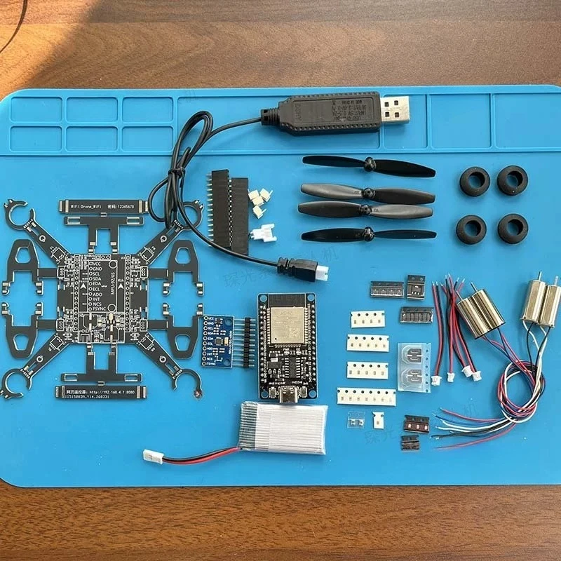 ชุดประกอบโดรนขนาดเล็ก ESP32 แบ - Drone Kit Octocopter บทวิจารณ์และราคา