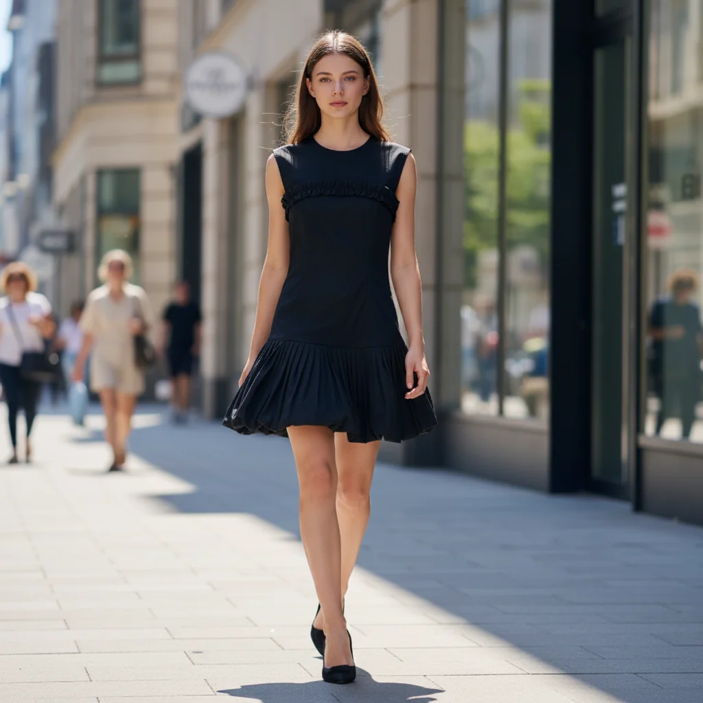

High-End Original Quality Sleeveless Bud Tulle Tutu Dress Beautiful Temperament Premium Quality Vintage Cashmere Dress AG2201