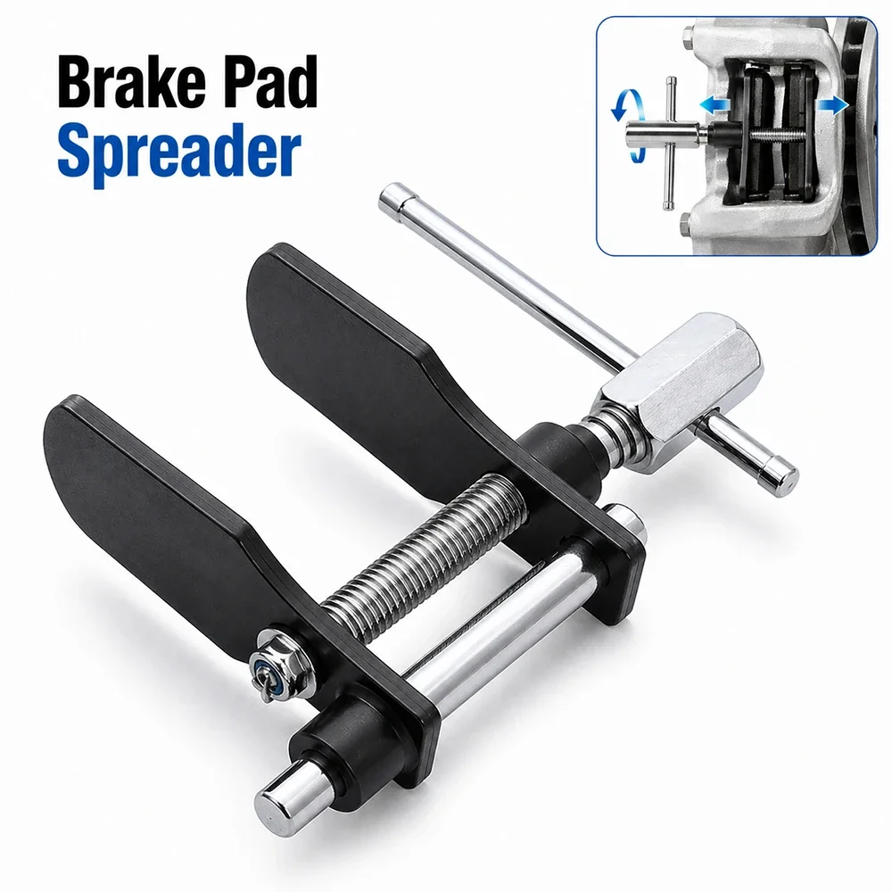 Car Disc Brake Pad Spreader Butterfly, Disc Brake Pump Regulator Motorcycle Piston Calliper Compressor Tool Cylinder Tool