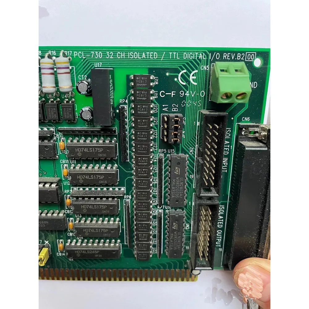 For Advantech With isolated DIO card PCL-730 REV B2