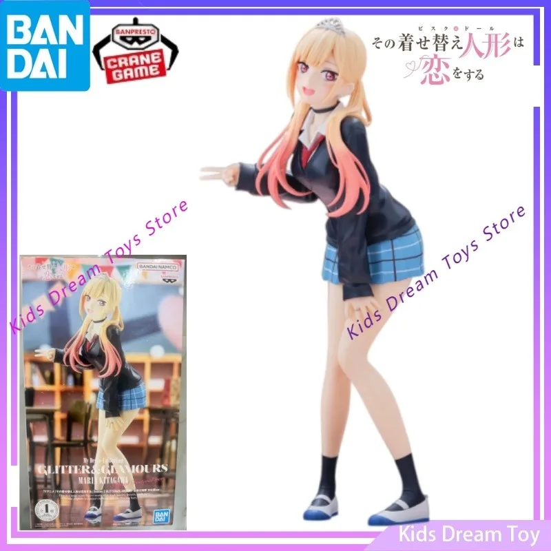 

Original Bandai BANPRESTO My Dress-Up Darling Anime GLITTER＆GLAMOURS -MARIN KITAGAWA School Festioal Ver.- Action Figures Toys