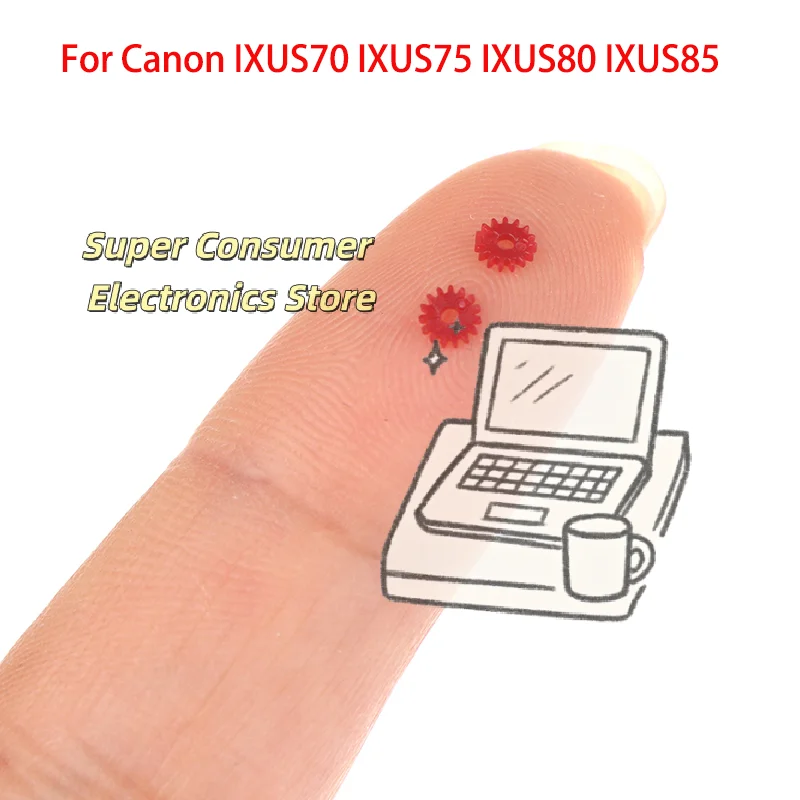 OEM Lens Focus Motor Gear for IXUS 70/75/80/85 – Camera Repair Part, Replaces Broken Gear to Fix Autofocus, 1/3PCS