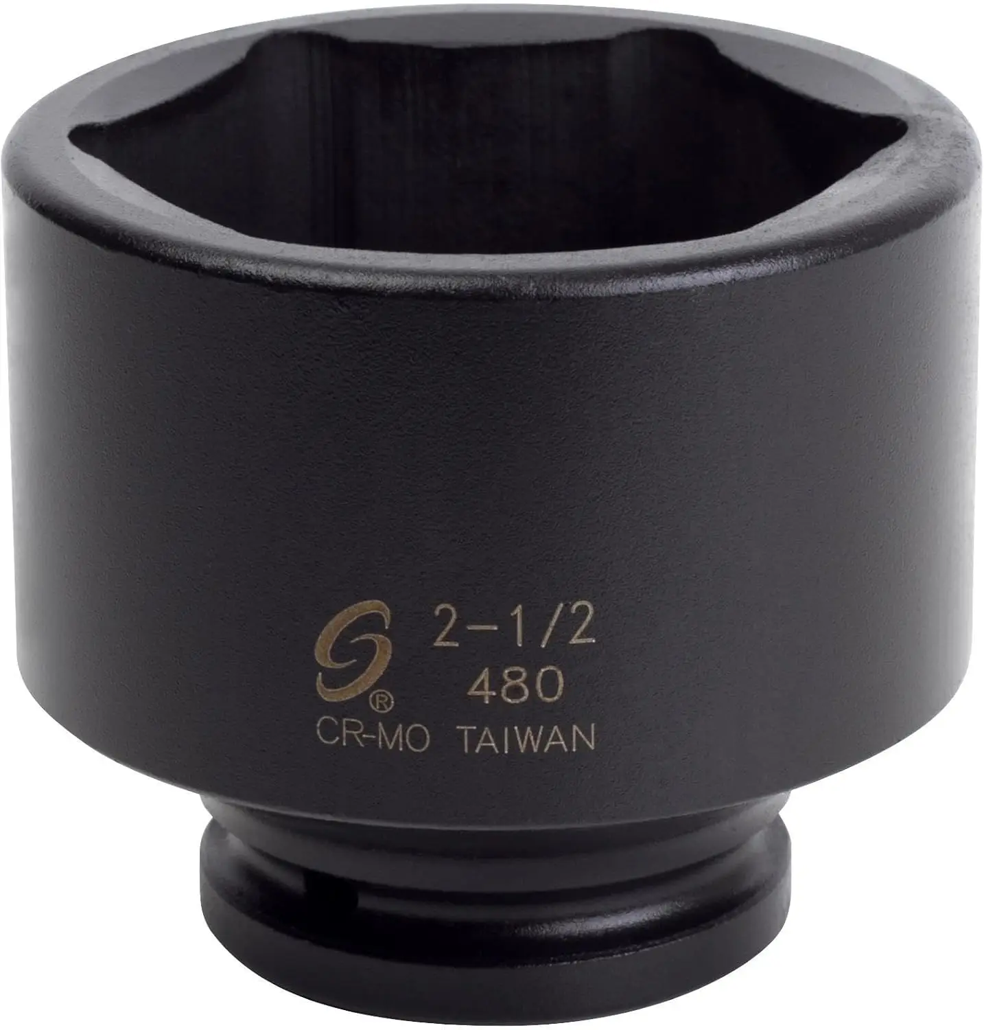 

3/4" Drive 2-1/2" 6-Point Impact Socket for Professional Use with Lifetime Warranty