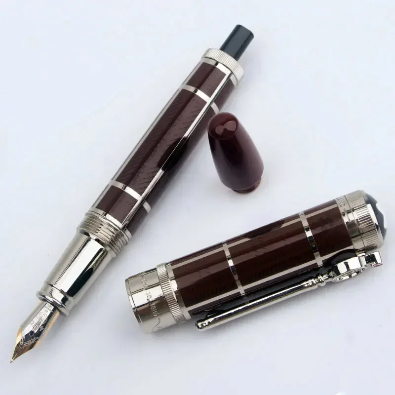 أعلى جودة كلاسيك آرثر عدسة مكبرة تصميم دائري قلم حبر رولربال قلم حبر جاف ترقية هدايا ترويجية صغيرة