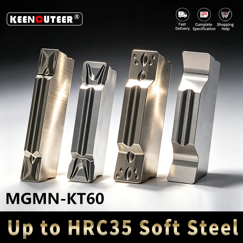 

CNC Lathe Ceramic Grooving Inserts MGMN/MGGN Parting Off Cutting Inserts for Turning Tools