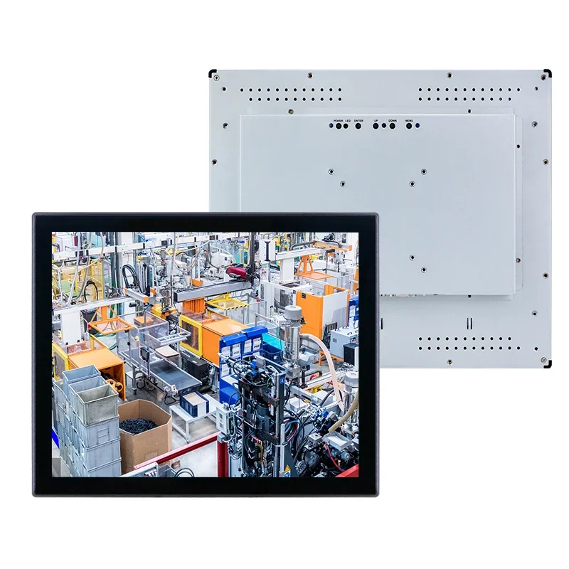 Embedded Screen 17 inch 4:3 Touch Screen LCD monnitor Android WiFi RJ45 POE Industrial Panel PC