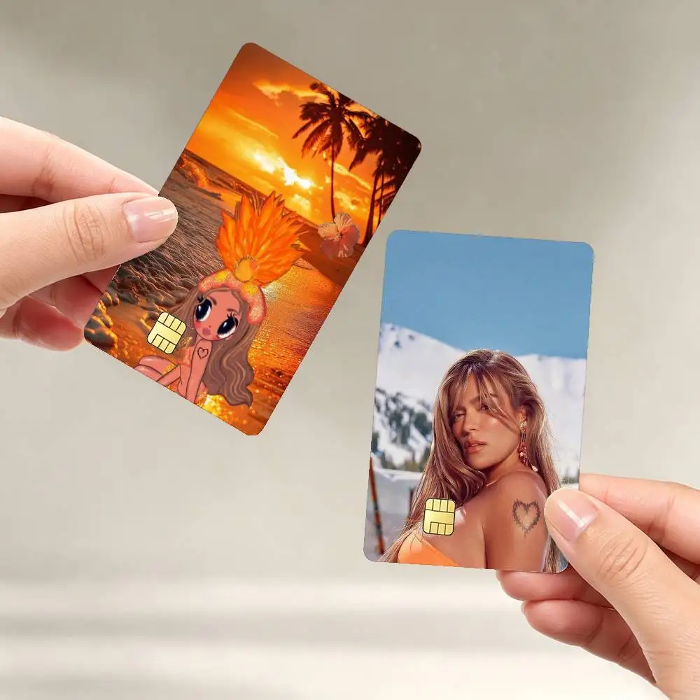 Tropicoqueta Karol G Sticker Film Tape Skin for Credit Card Debit Card Waterproof Stickers