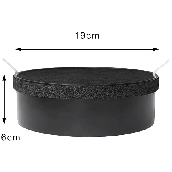 Фильтр из трех частей для очистителя воздуха Levoit LV-H132 LV-H132-RF, настоящий HEPA и комплект фильтров с активированным углем