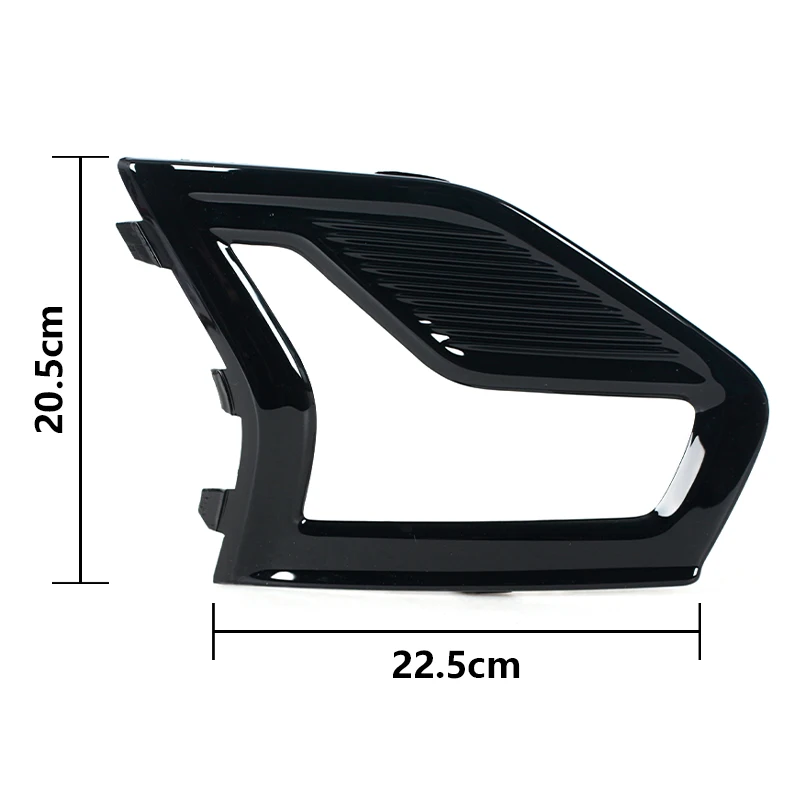 Car Front Bumper Fog Lamp Light Cover Frame Foglight Foglamp Trim Lid Bezel Grille For Ford Fusion 2019 2020