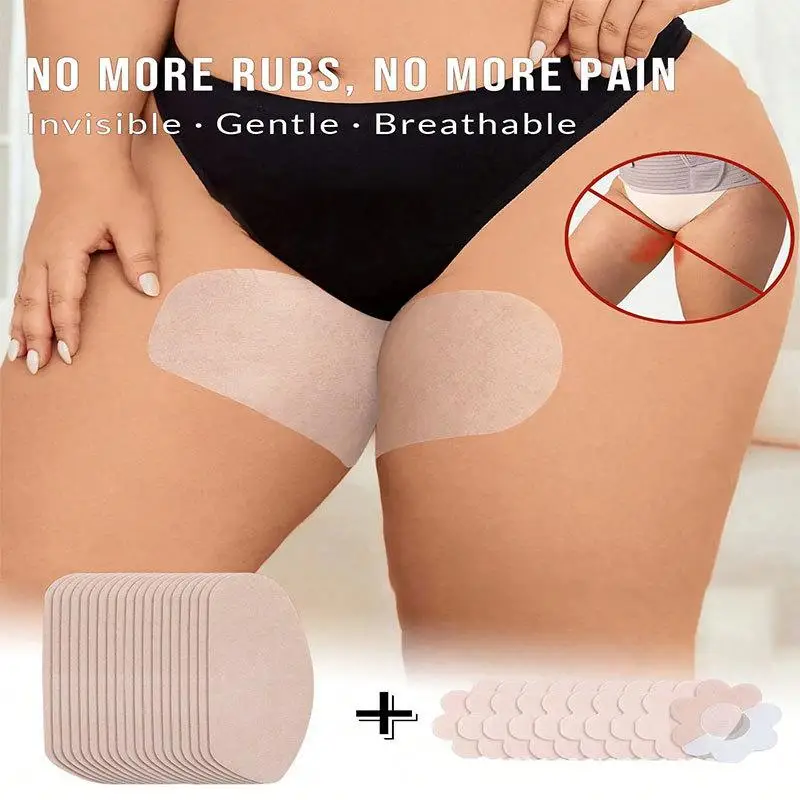 10pcs Anti-Friction Patches Invisible Waterproof Leg Protection Spandex Body Patch For Fitness Running Sports