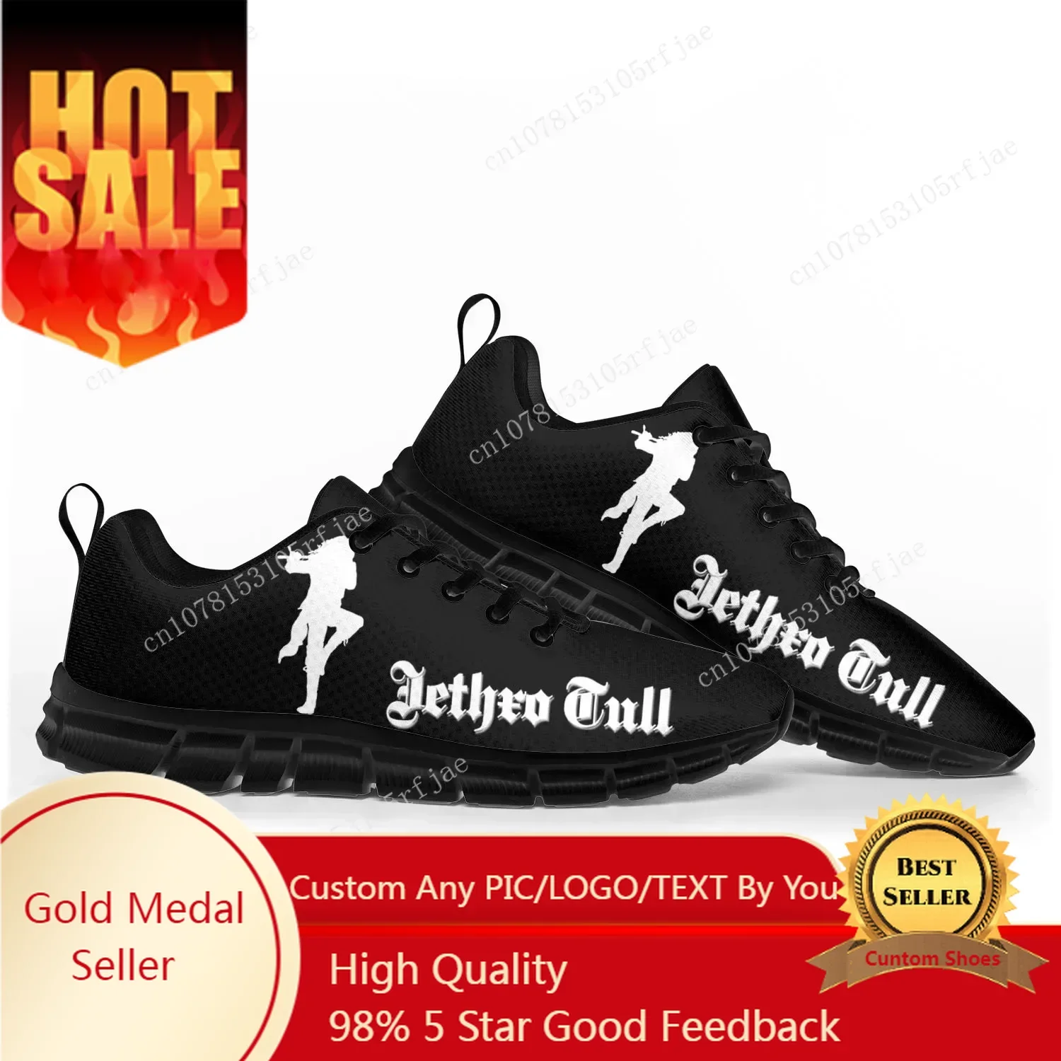 

Jethro Tull Folk Rock Band Pop Sports Shoes Mens Womens Teenager Sneakers Casual Custom Couple Shoes