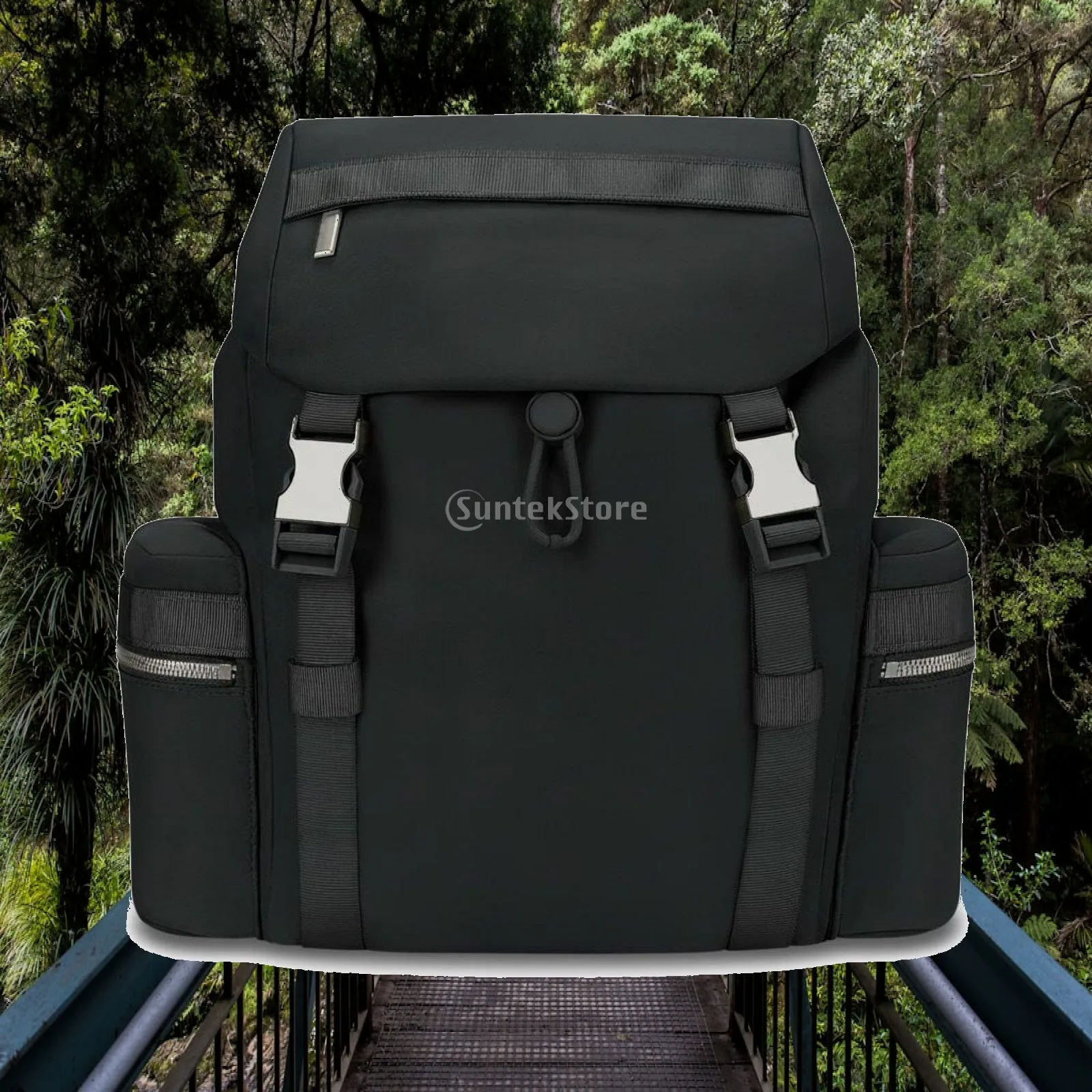 Mochila de Viaje de Gran Capacidad con Correas Anchas para los Hombros, Mochila Ligera para Senderismo Resistente al Agua para Mujeres, Hombres, Actividades al Aire Libre