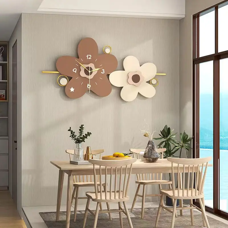 

Modern Wall Clock Living Room Fashion Luxury Restaurant Decorative Clock Wall Personality Online Celebrity Watches Home.