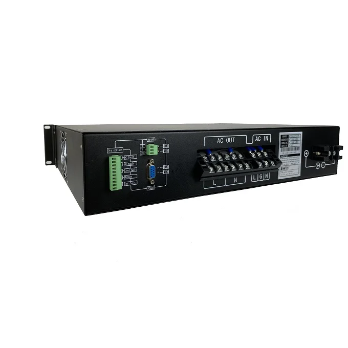 Hot Selling BWT24Vdc 120Vac 1KVA-60hz 800W Rack Mount Inverter Pure Sine Wave 220Vac Output DC AC Inverter Type 4000W Peak Power