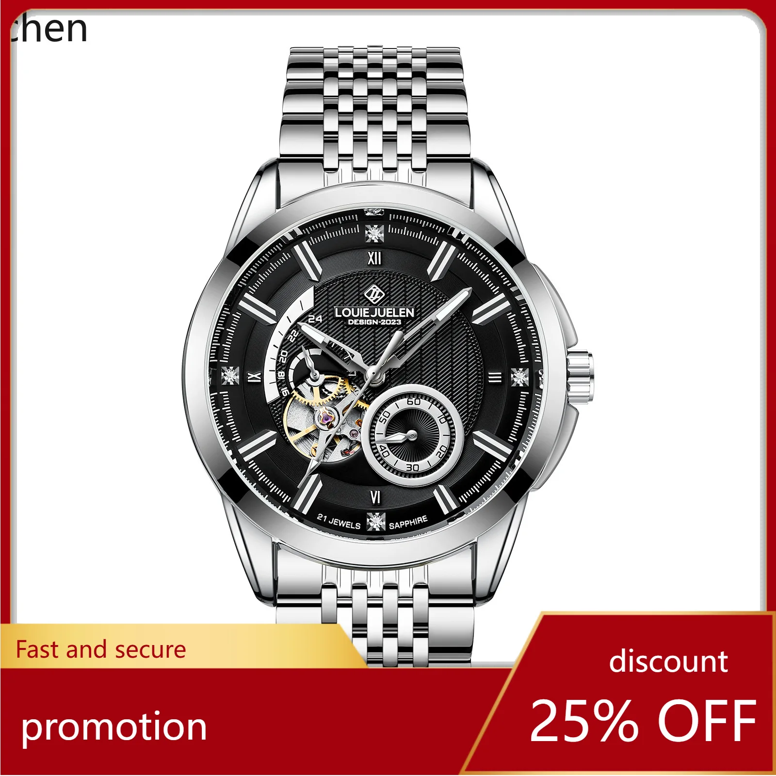 

Zml business men's luminous mechanical watch for boys