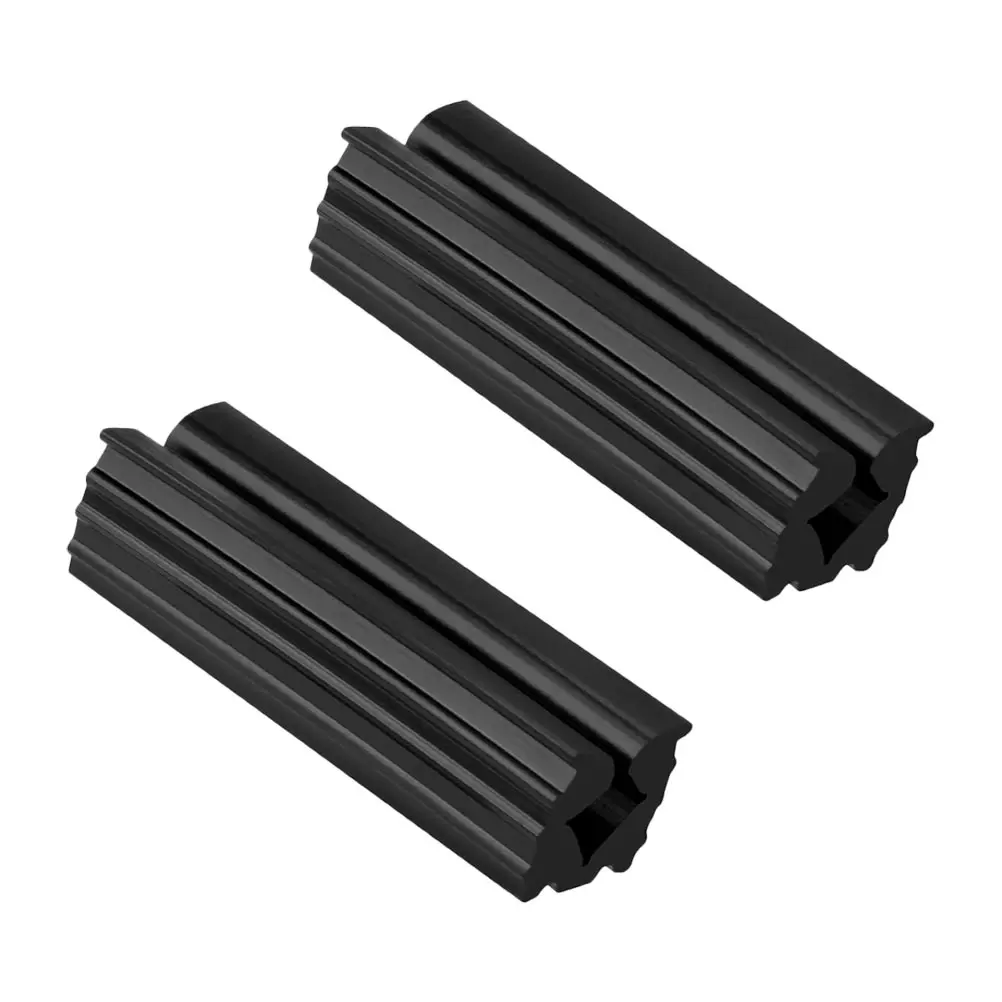 

2 Pcs Golf Jig Table Vice Clamp Fixture Club Shaft Grip Repair Tool Rubber Bracket Replacement Kit Vise