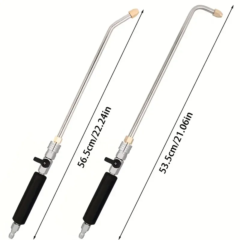 High‑Pressure Bent Spray Wand Nozzles,1/4
