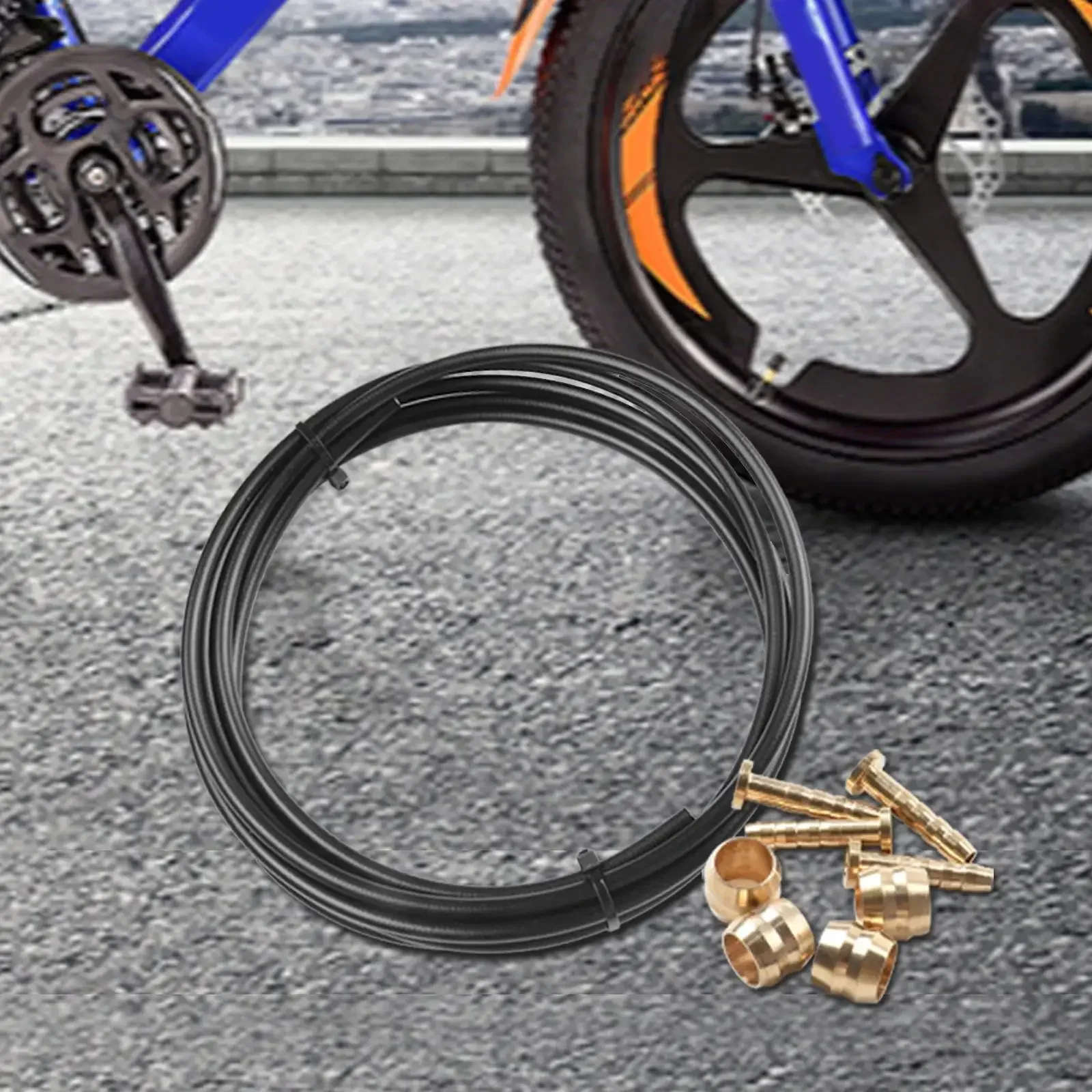 Outdoor Part Oil Pipe BH-90 BH-59 Bagged Bicycle Components Nylon Coating Oil Needle Olive Heads Sealing Durable