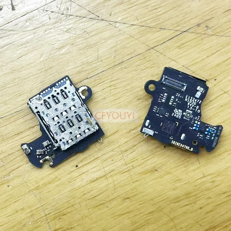 Lector de tarjetas SIM flexible para Motorola Edge 50 Pro, placa lectora de tarjetas SIM, pieza de repuesto de cable flexible