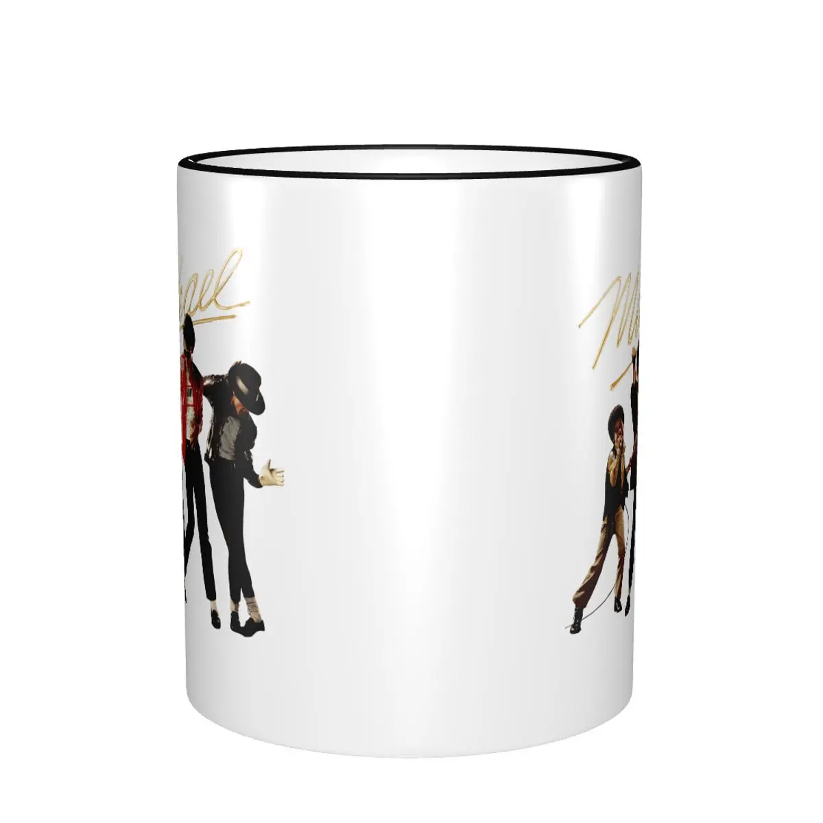 MJ King Of Pop Story Film Merch Coffee Mugs Funny Tea Cups Gifts