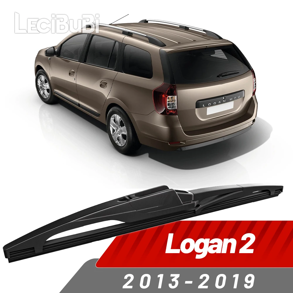 Escobilla limpiaparabrisas trasero, accesorios para limpiaparabrisas para Renault Logan 2 2013-2019 2014 2015 2016 2017 2018