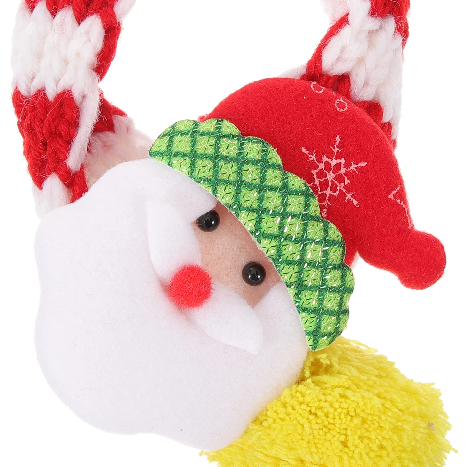 

Christmas Dog Scarf Pets Adjustable Has Decorations Kitten Decorative Knitted Warm for Cat