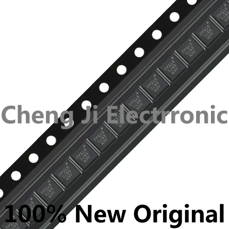2/5PCS AK09970N-L、AK09970N、code 9970、QFN16、3-axis magnetic sensor chip with programmable switch