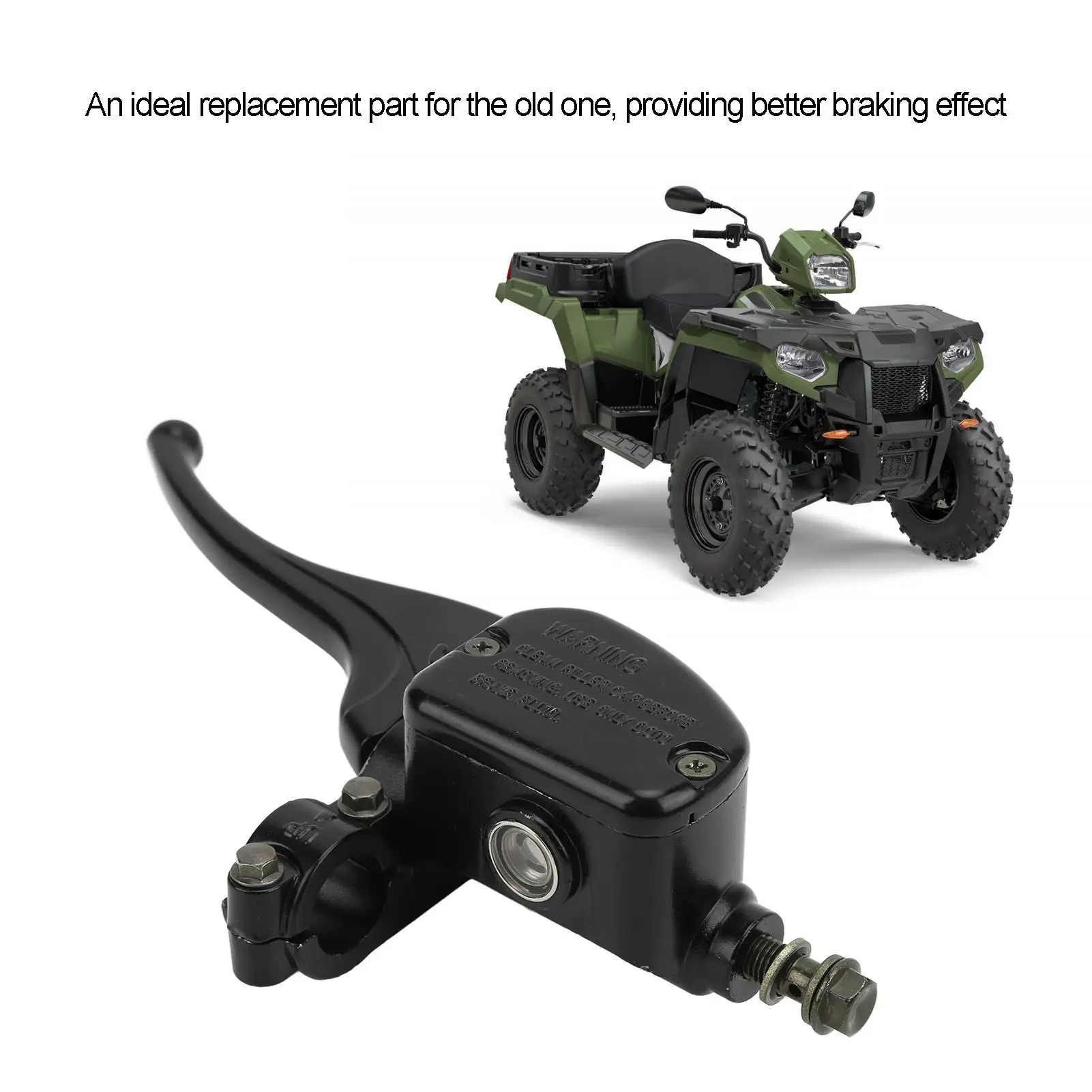 Brake Master Cylinder Lever Long Durability Master Cylinder Brake Lever for atv 22mm Handlebar image 3