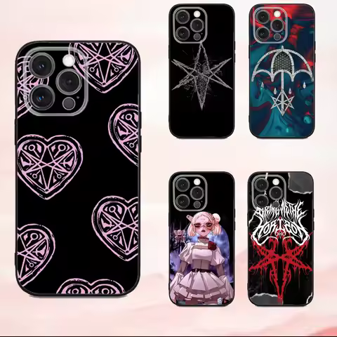 B-Brings Me The Horizons Phone Case For iPhone16,se4,15,14,13,12,11,Pro,X,XS,Max,XR,Plus,Mini Soft Black Cover